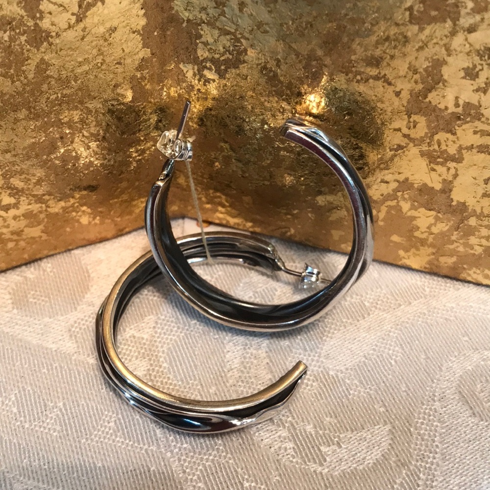 Sterling Silver Hoops